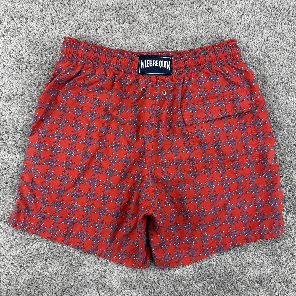 Vilebrequin Swim Trunks Men's L Geometric AOP Drawstrings